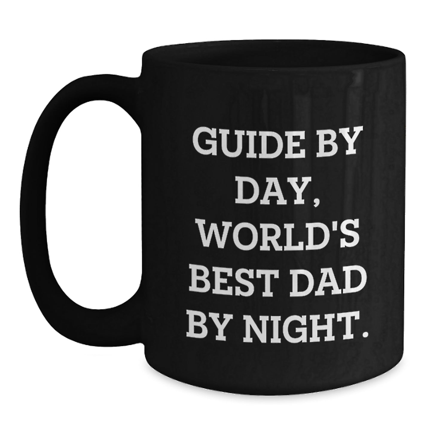 Guide Black Coffee Mug Premium Keepsake for Him Birthday Gift - Main