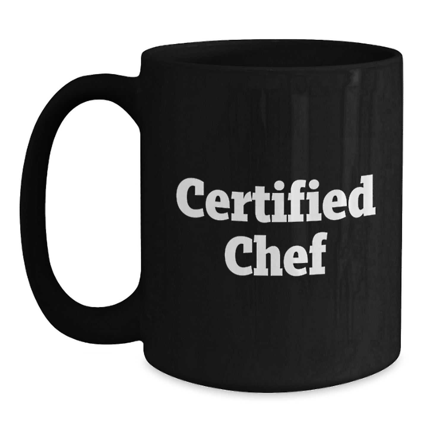Funny Quotes for Chefs Christmas Unique Gifts from Men to Family Black Coffee Mugs for Chef Friends - Main
