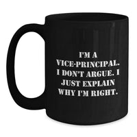 Load image into Gallery viewer, Vice-principal Humor Funny Quote Gifts from Friends to Vice-principal Unique Graduation Gifts for Men and Women - Main
