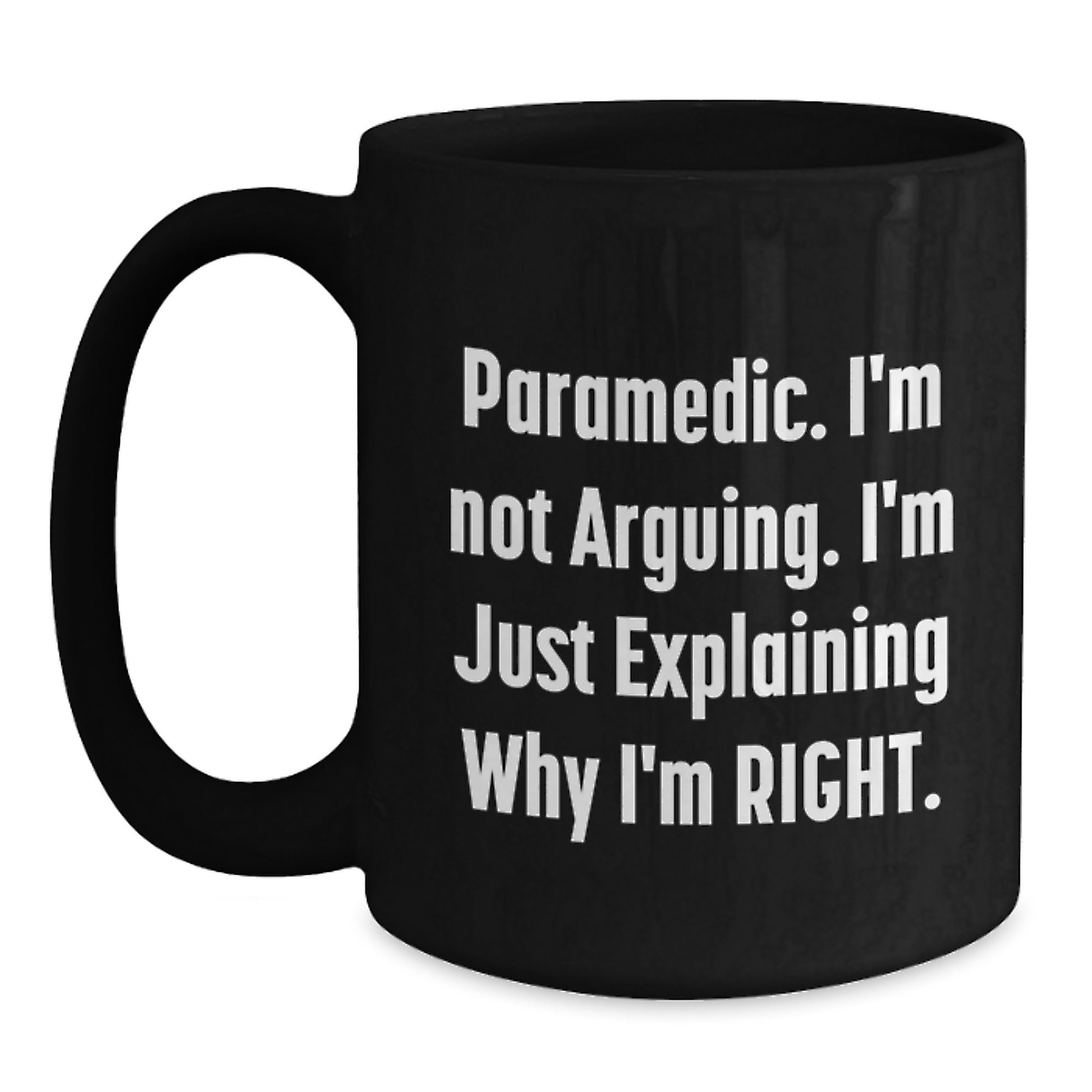 Funny Rescue Worker Gifts for Him from Friends, Inspirational Coffee Mug for Birthday - Main