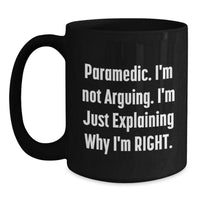 Load image into Gallery viewer, Funny Rescue Worker Gifts for Him from Friends, Inspirational Coffee Mug for Birthday - Main
