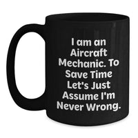 Load image into Gallery viewer, Funny Aircraft Mechanic Gifts for Men Unique Christmas Unique Gifts from Friends Family - Main
