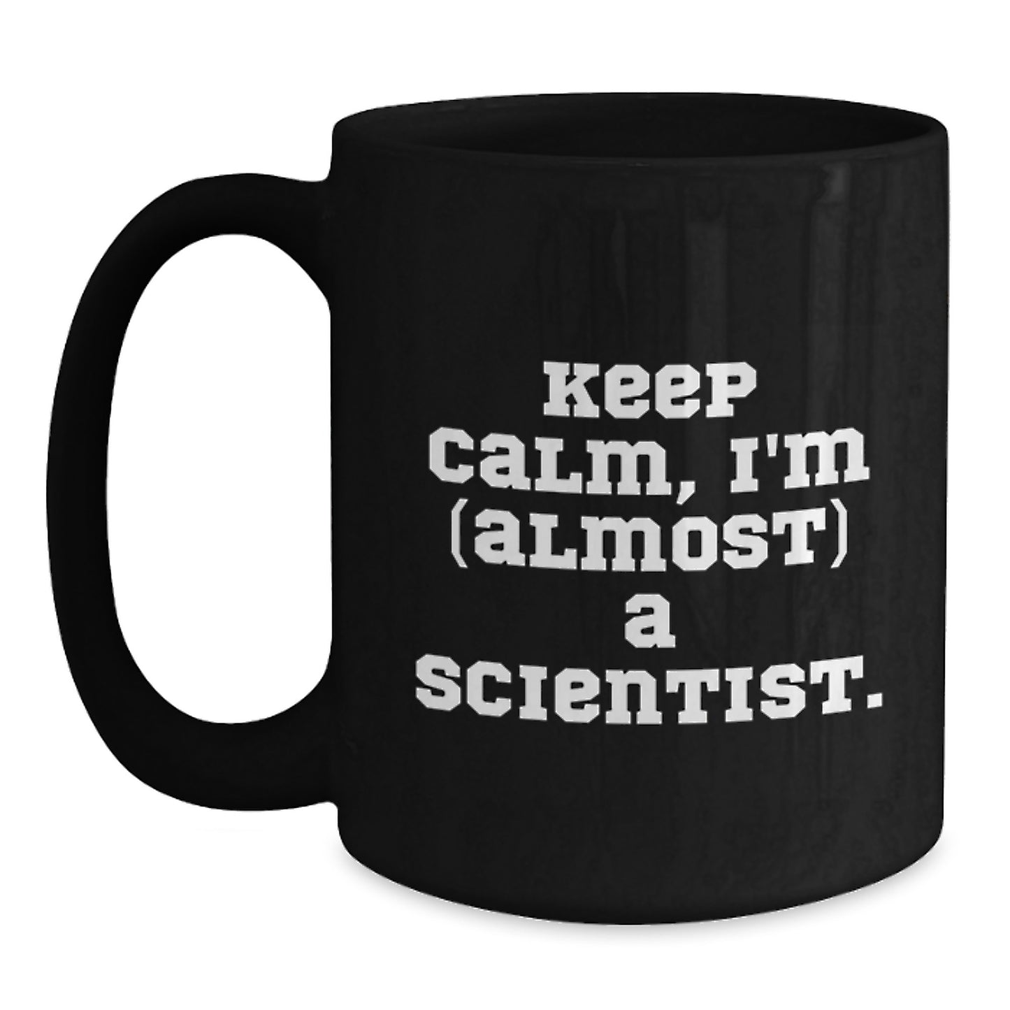Funny Scientist Black Coffee Mug Gifts from Family for Mom on Mother's Day - Main
