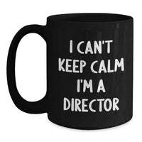 Load image into Gallery viewer, Funny Director Black Coffee Mugs for Him Gifts from Friends Valentine's Unique - Main
