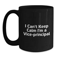 Load image into Gallery viewer, Funny Vice-principal Gifts from Men to Vice-principal - I Can&#39;t Keep Calm I&#39;m A Vice-principal Christmas Unique Office Mugs for Vice-principal - Main
