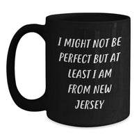 Load image into Gallery viewer, Funny New Jersey Black Coffee Mugs Gifts from Friends for New Jersey Lovers Christmas Unique Gifts - Main
