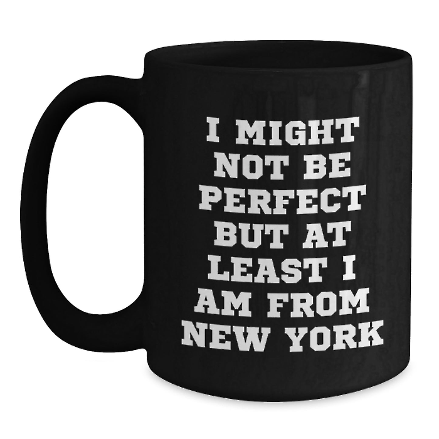 Funny New York City Gifts for Friends from New York - Christmas Unique Coffee Mug - Main