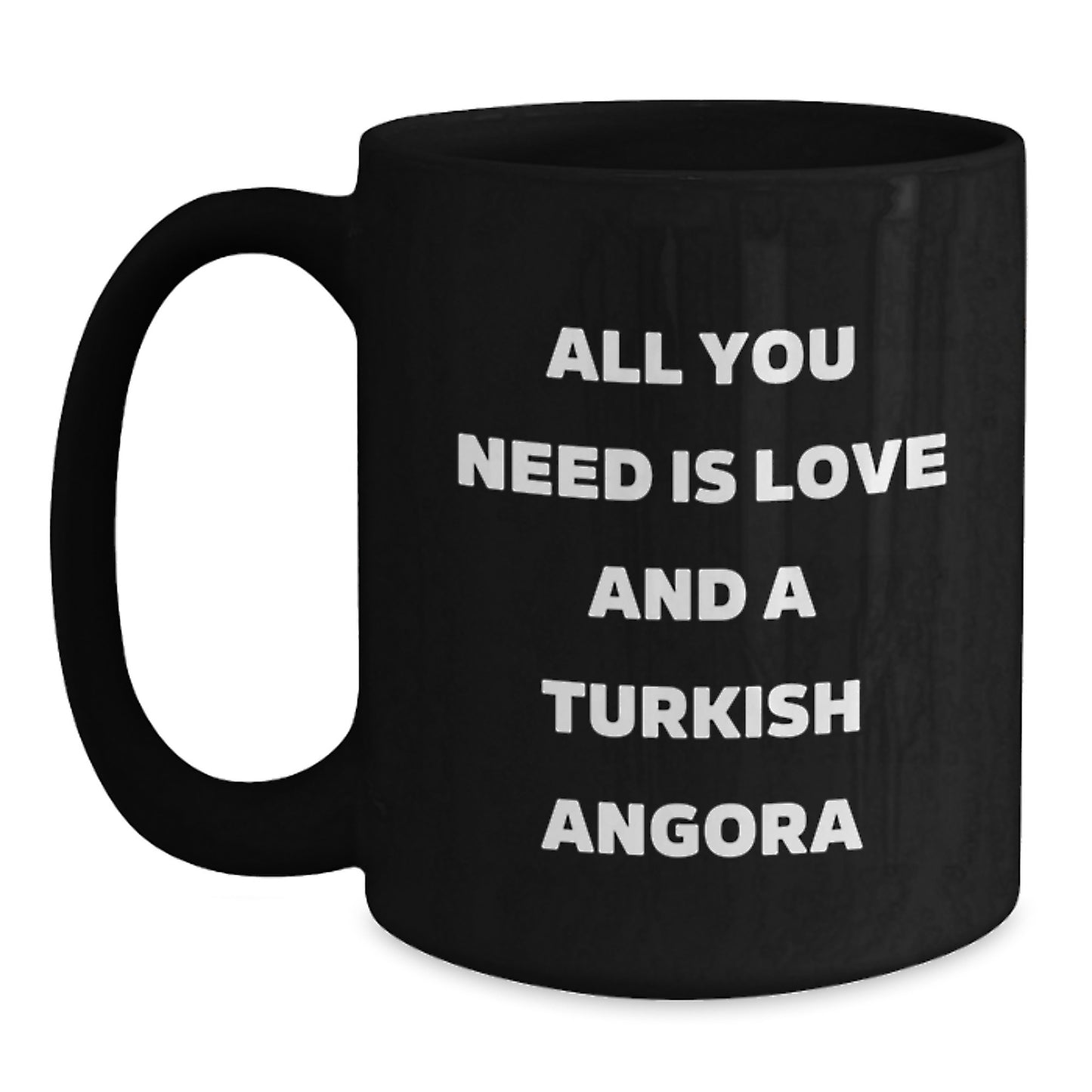 Turkish Angora Cat Keepsake Mug for Him Birthday Gift with Love and - Main