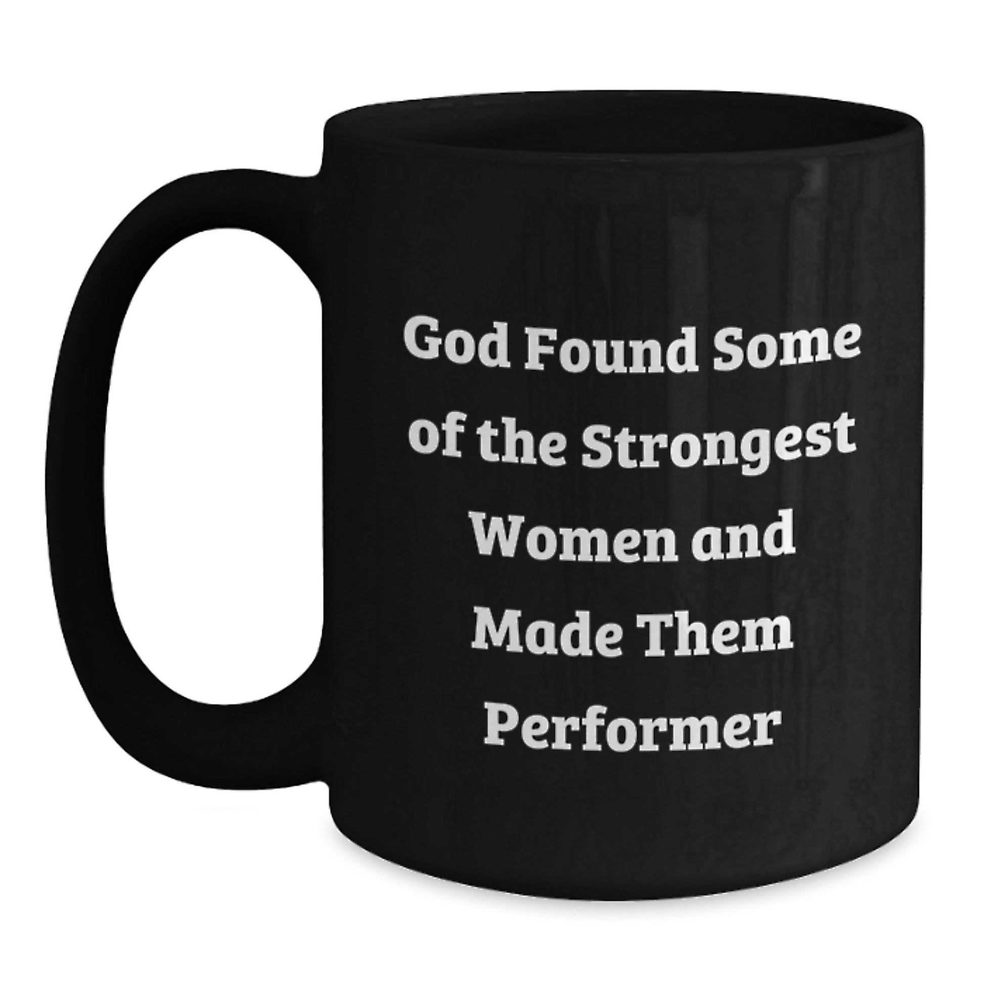 Funny Performer Gifts from Men to Women Black Coffee Mugs for Graduation Unique Gifts for Women - Main