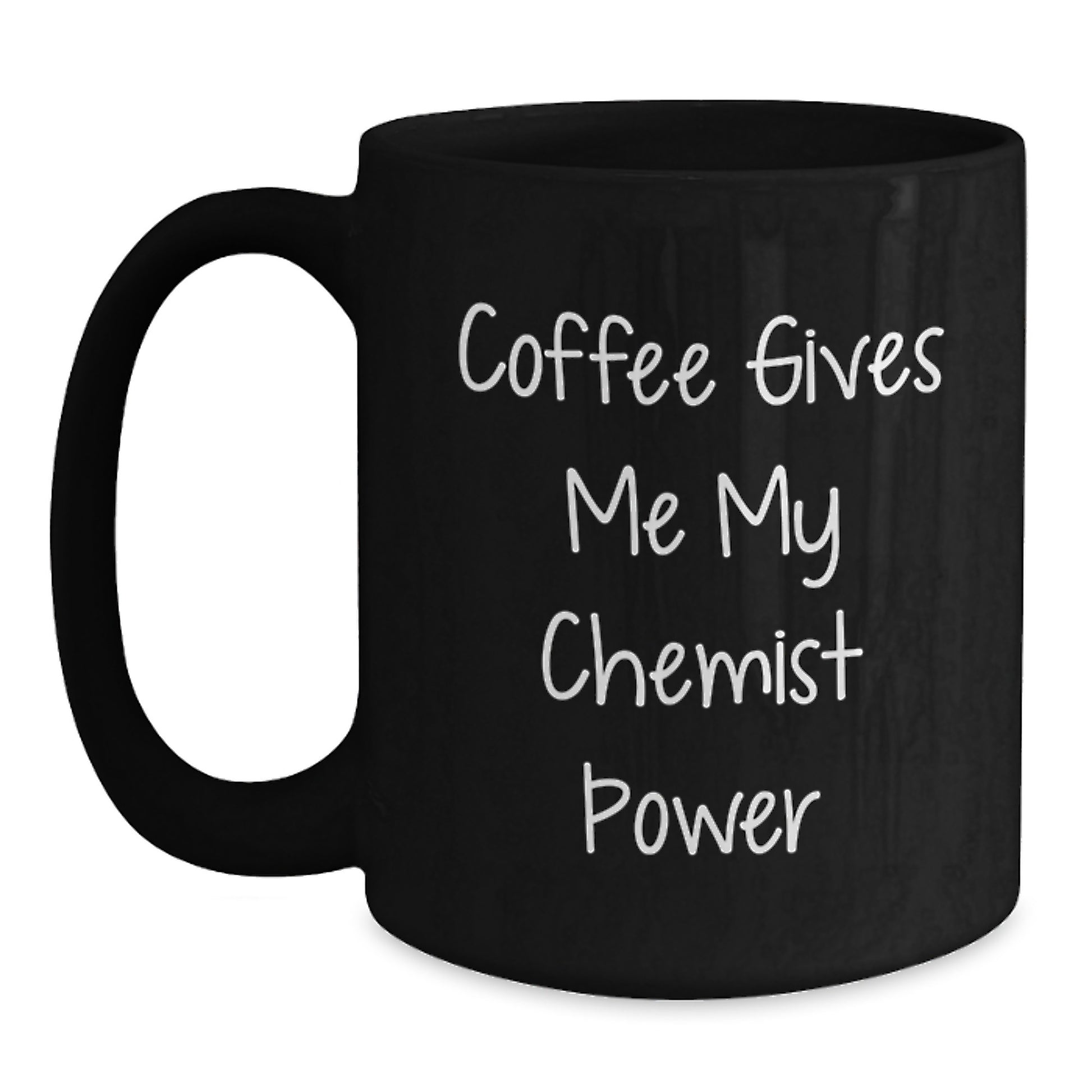 Funny Chemist Black Coffee Mugs Gifts from Family, Friends, or Coworkers for Christmas Unique Present Ideas - Main