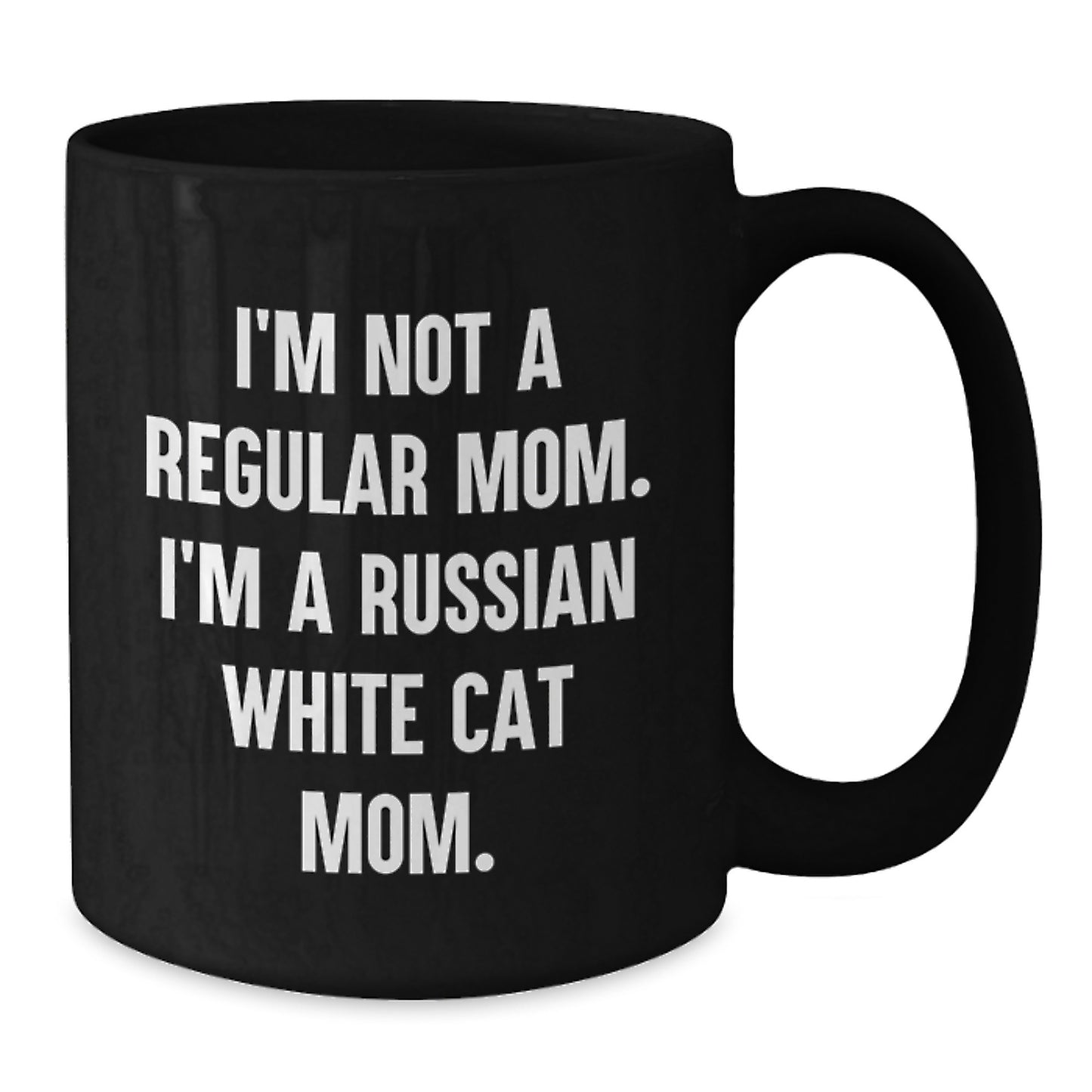 Funny Russian White Cat Mom Graduation Unique Gifts for Men Women Friends Family from Mom - Additional