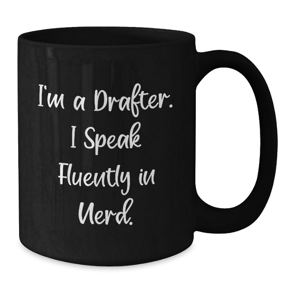 Christmas Gift for Her A Thoughtful Drafter Mug - Nerdy Quote Present - Additional