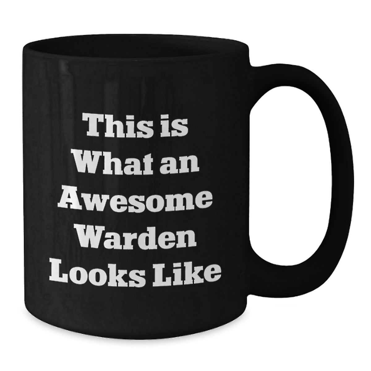 Christmas Gift for Her This Is What An Awesome Warden Looks Like Mug - Additional