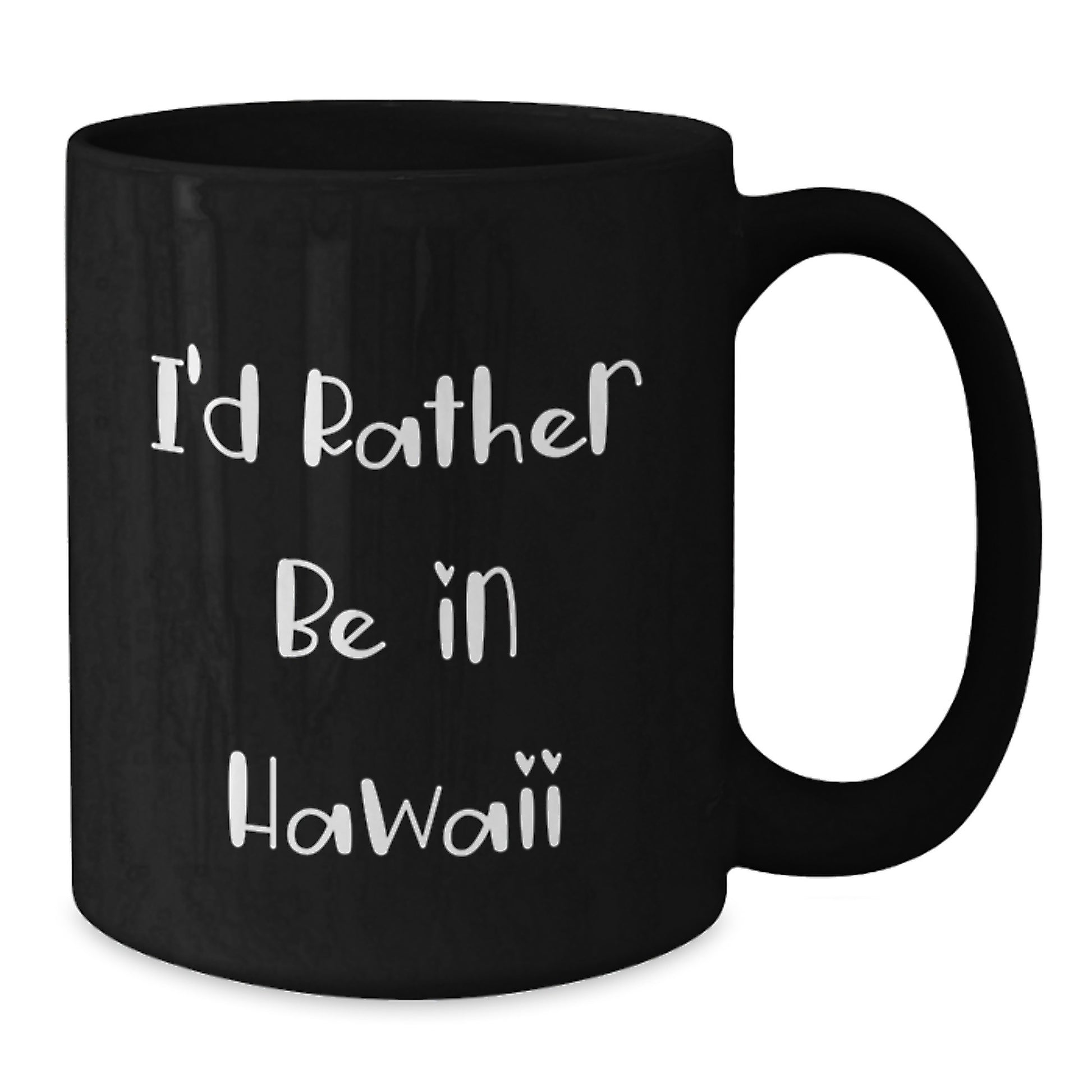 Hawaii Keepsake Black Coffee Mug for Him Birthday Gift - Additional