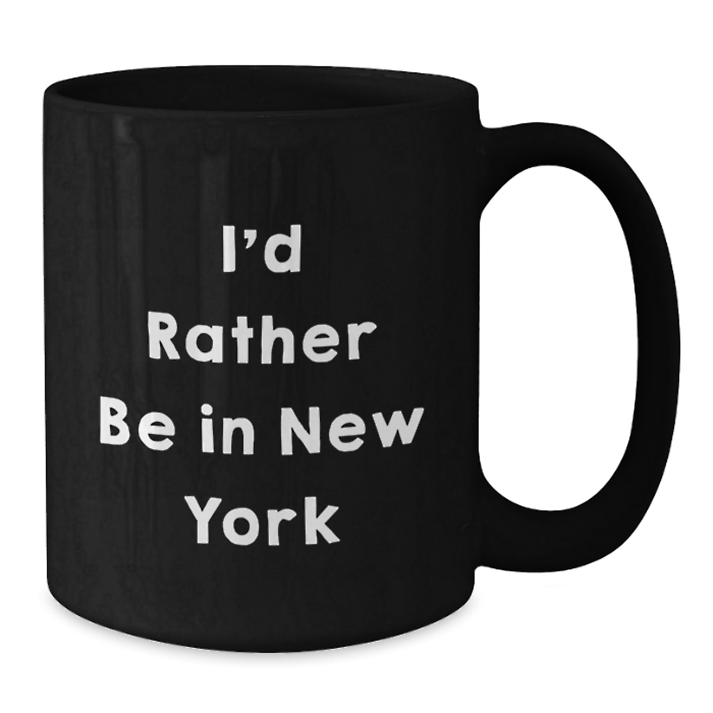 New York Keepsake Black Coffee Mug for Him Birthday Gift - Additional