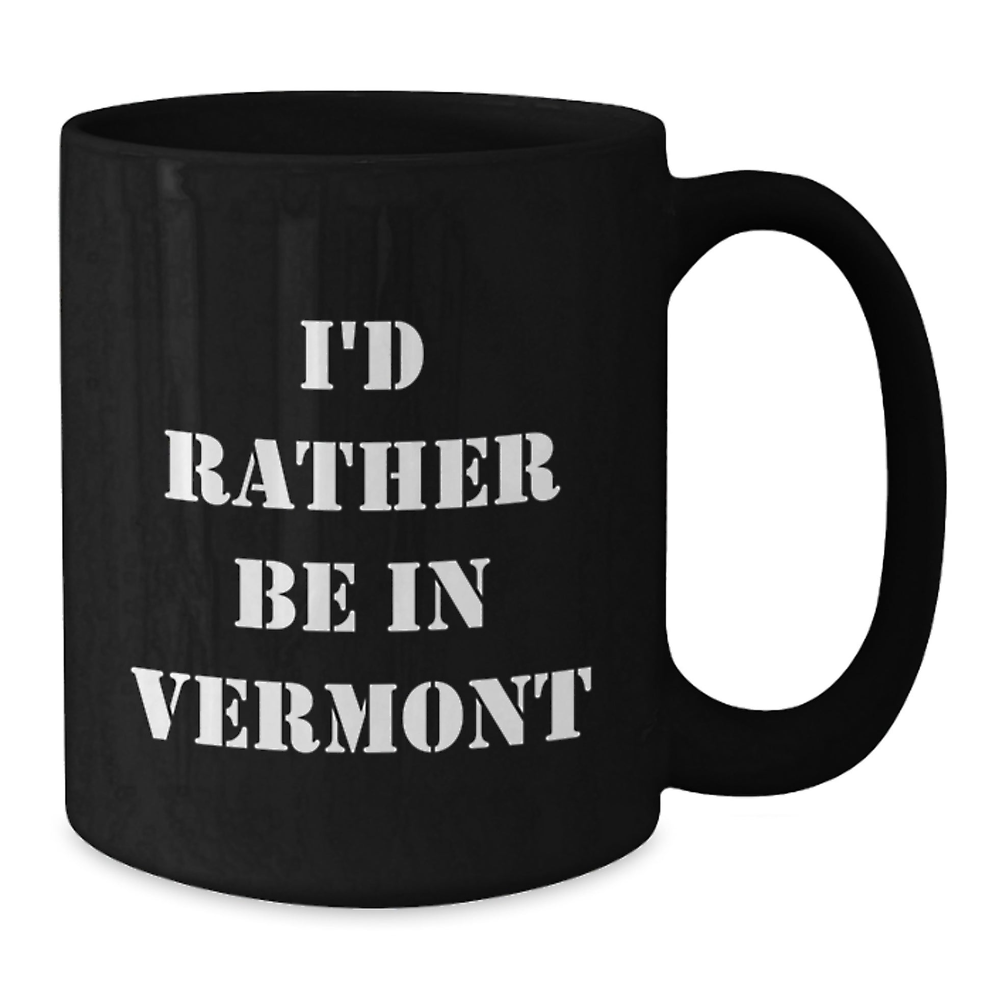 For Him Keepsake Vermont Black Coffee Mug 11oz Graduation Gift - Additional