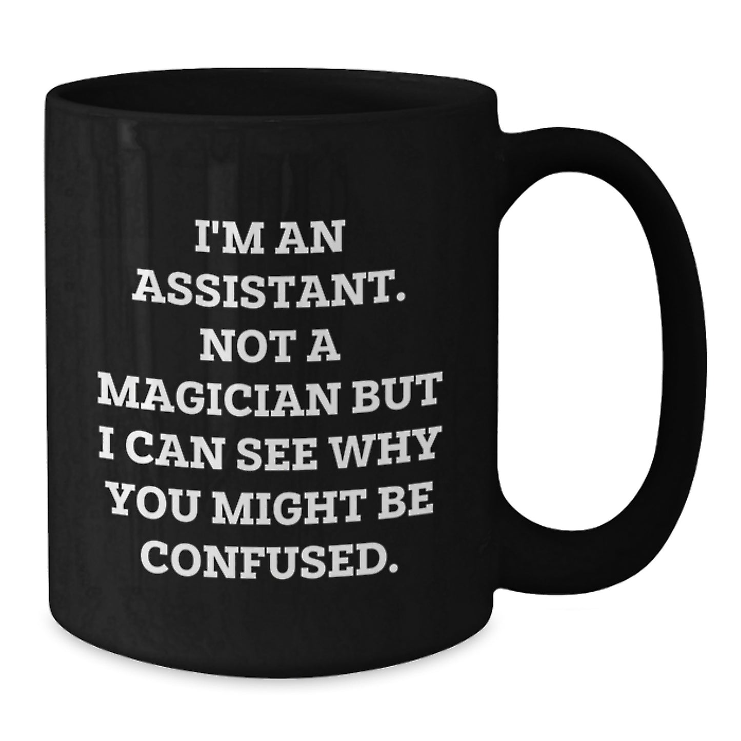 Assistant Keepsake Black Coffee Mug for Him – Graduation Gift - Additional