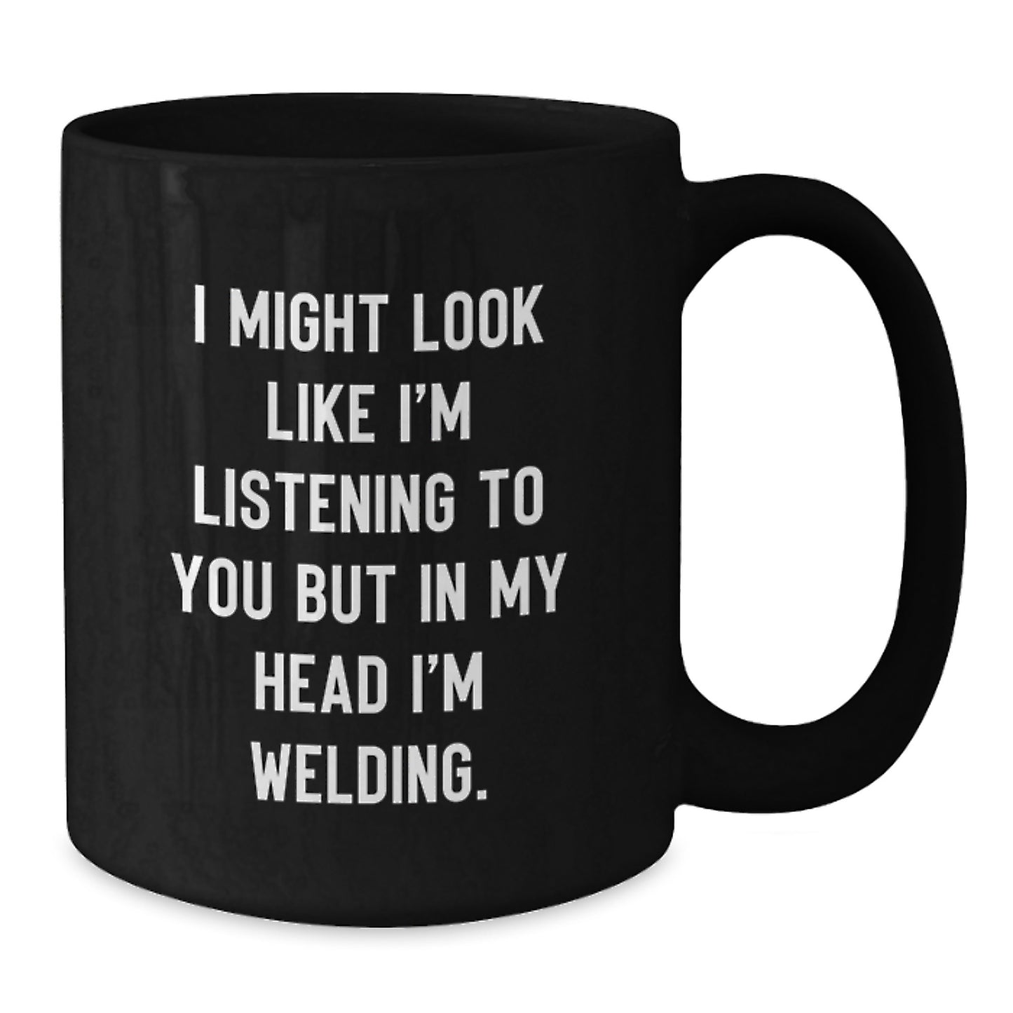 Birthday Gift Welding Black Coffee Mug for Her Present - Additional