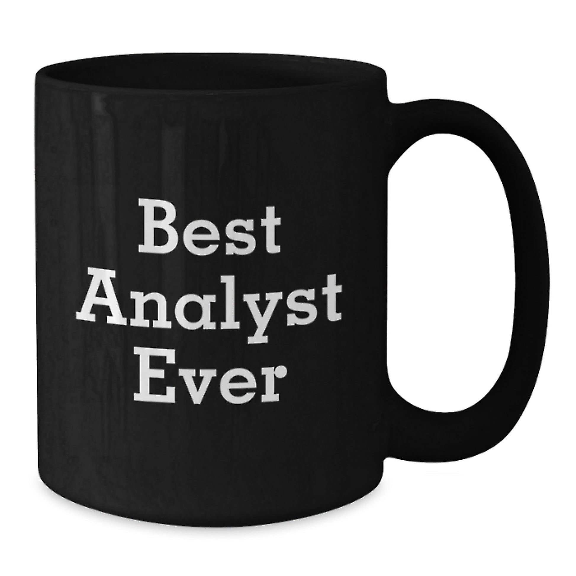 Analyst Keepsake Premium Black Coffee Mug for Him Birthday Gift - Additional