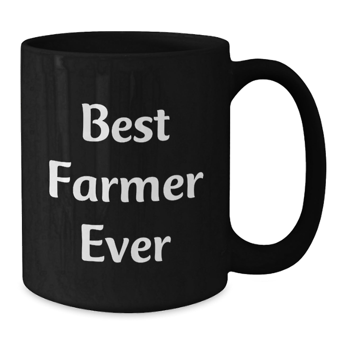 Best Farmer Ever Keepsake Black Coffee Mug for Him Birthday Gift - Additional