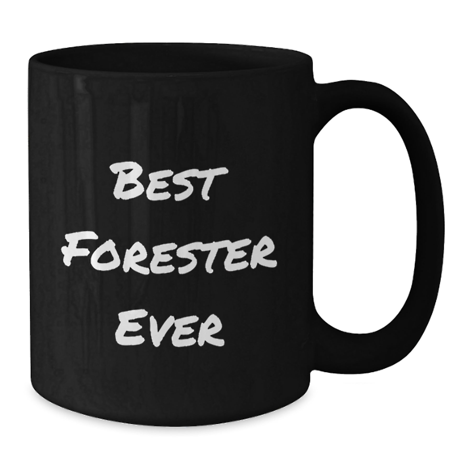 Forester Keepsake Black Coffee Mug for Him Birthday Gift Best Forester - Additional