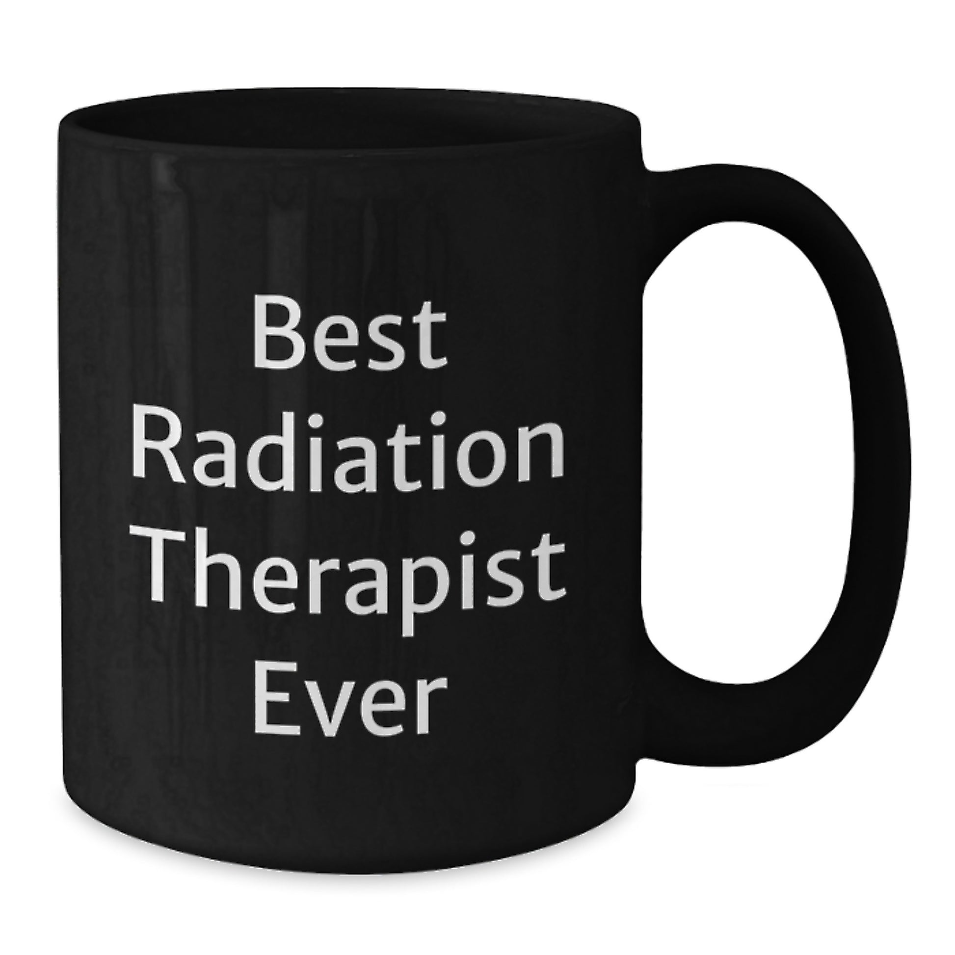 Radiation Therapist Keepsake Black Coffee Mug for Him Birthday Gift - Additional