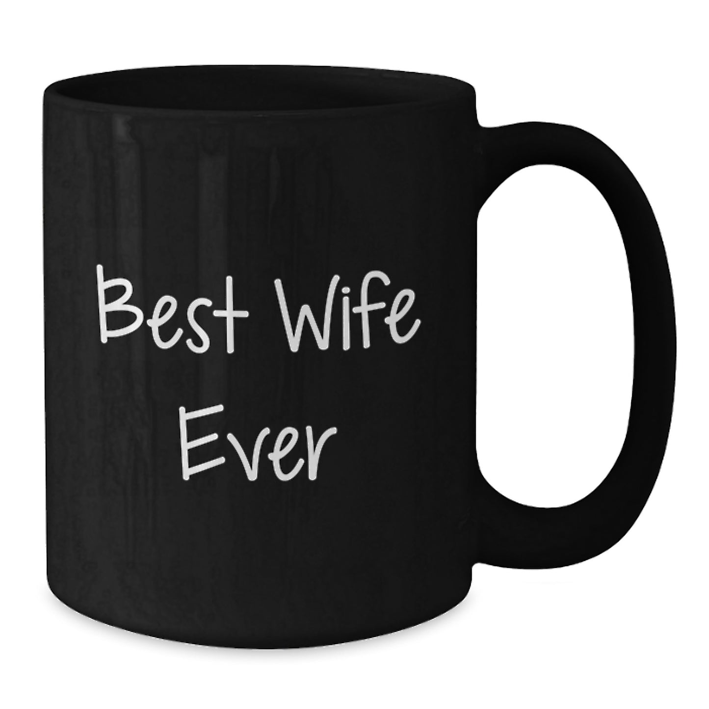 Best Wife Ever Keepsake Black Coffee Mug for Her Birthday Gift - Additional