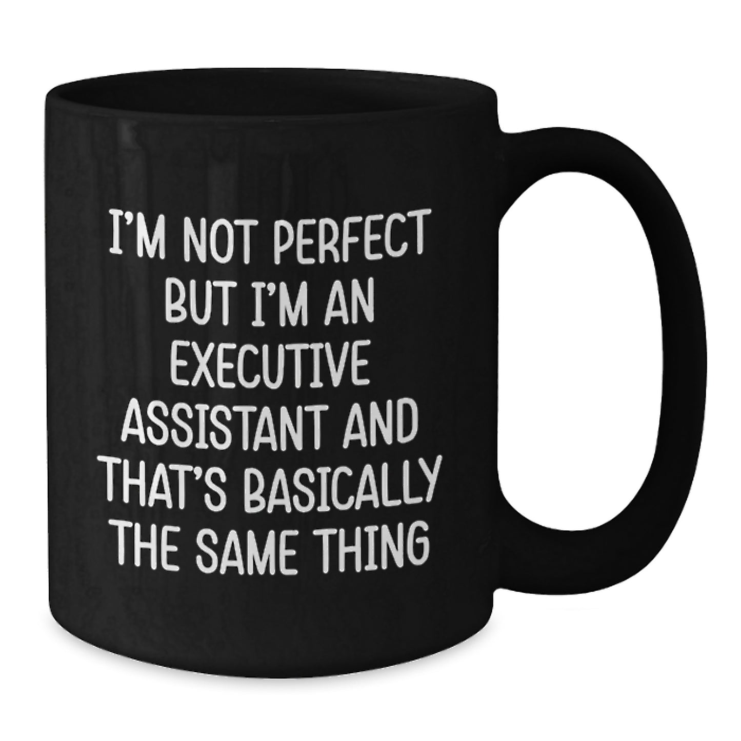 Executive Assistant Keepsake Black Coffee Mug for Him Birthday Gift - Additional
