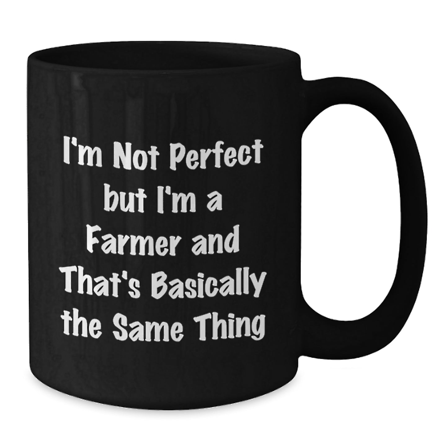 Birthday Gift Present for Her Farmer Mug with Humorous Quote - Additional
