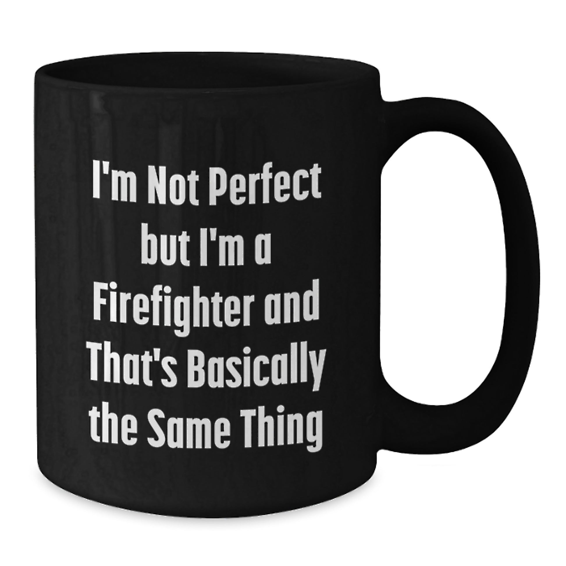 Firefighter Keepsake Ceramic Mug for Him 11oz Birthday Gift Microwave - Additional