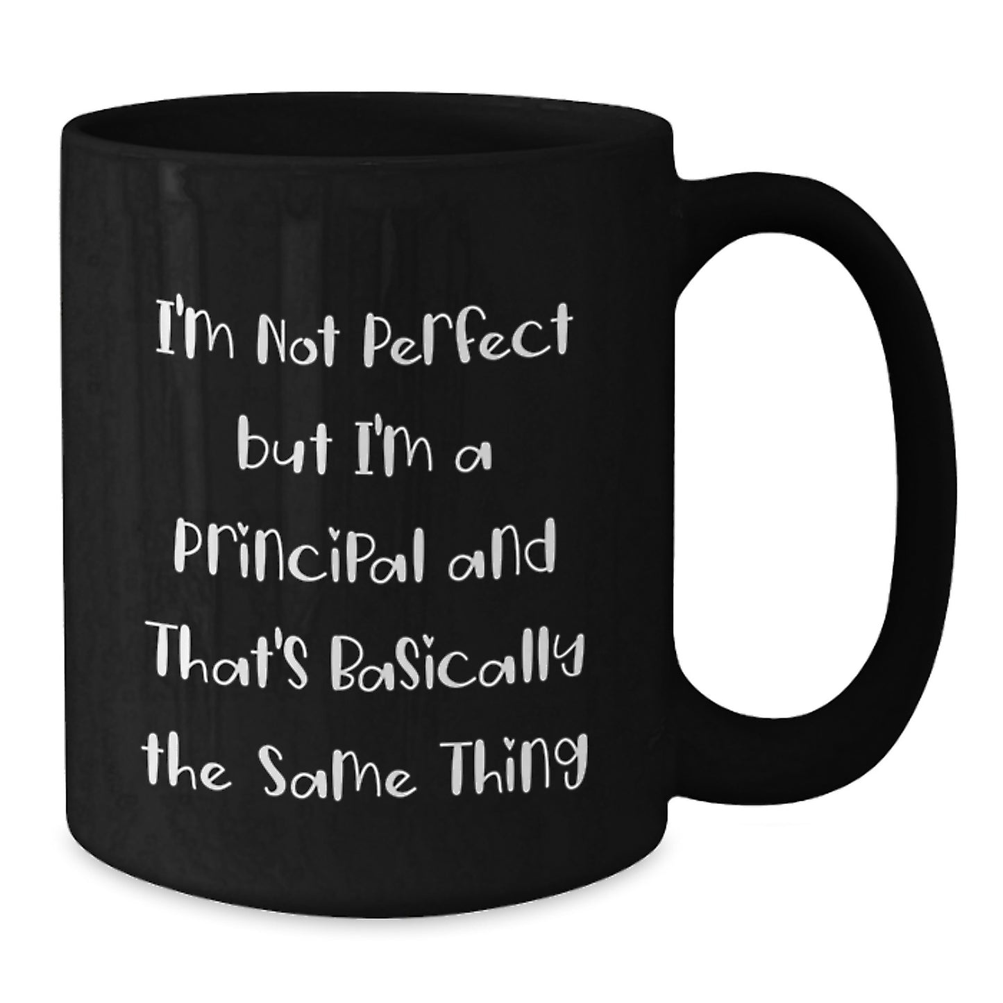 Principal Keepsake Ceramic Black Coffee Mug for Him Birthday Gift - Additional