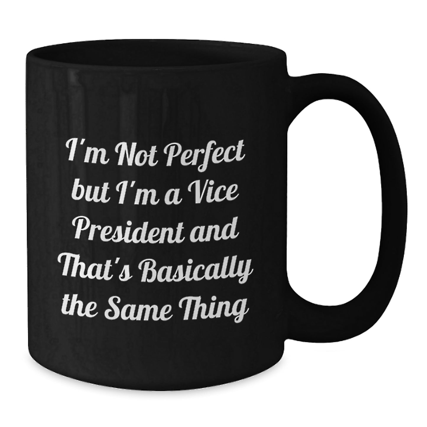 Vice President Keepsake Black Coffee Mug for Him Birthday Gift - Additional