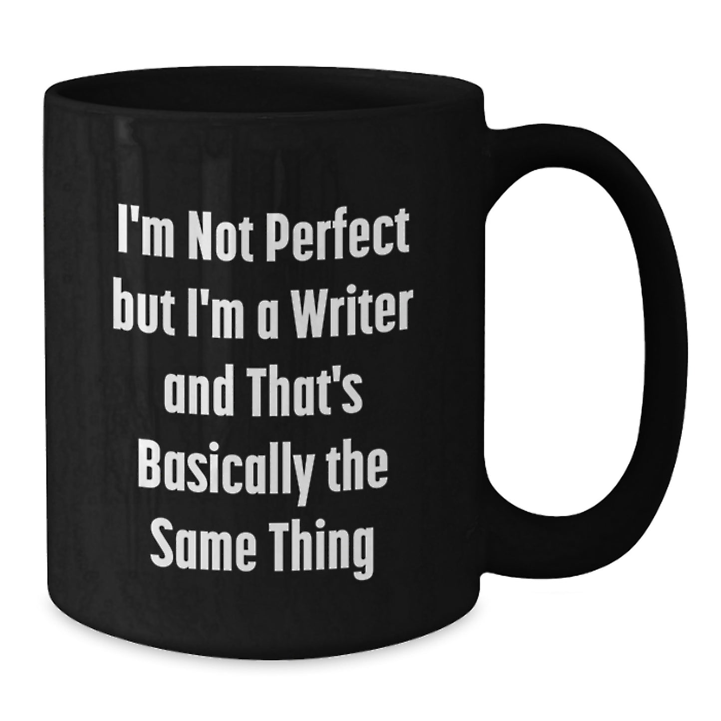 Writer Keepsake Black Coffee Mug for Him Birthday Gift - Additional