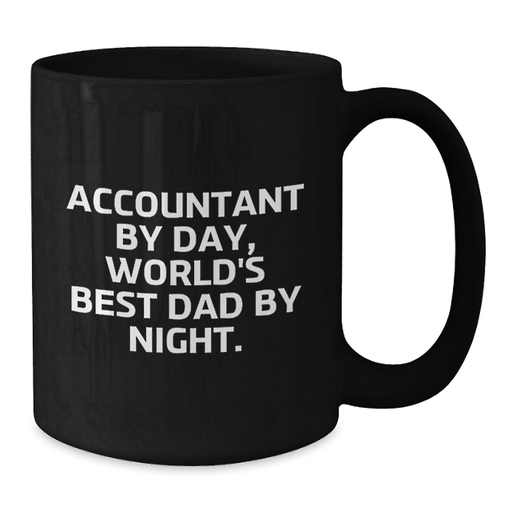 Accountant Black Coffee Mug Companion for a Best Friend Birthday Gift - Additional