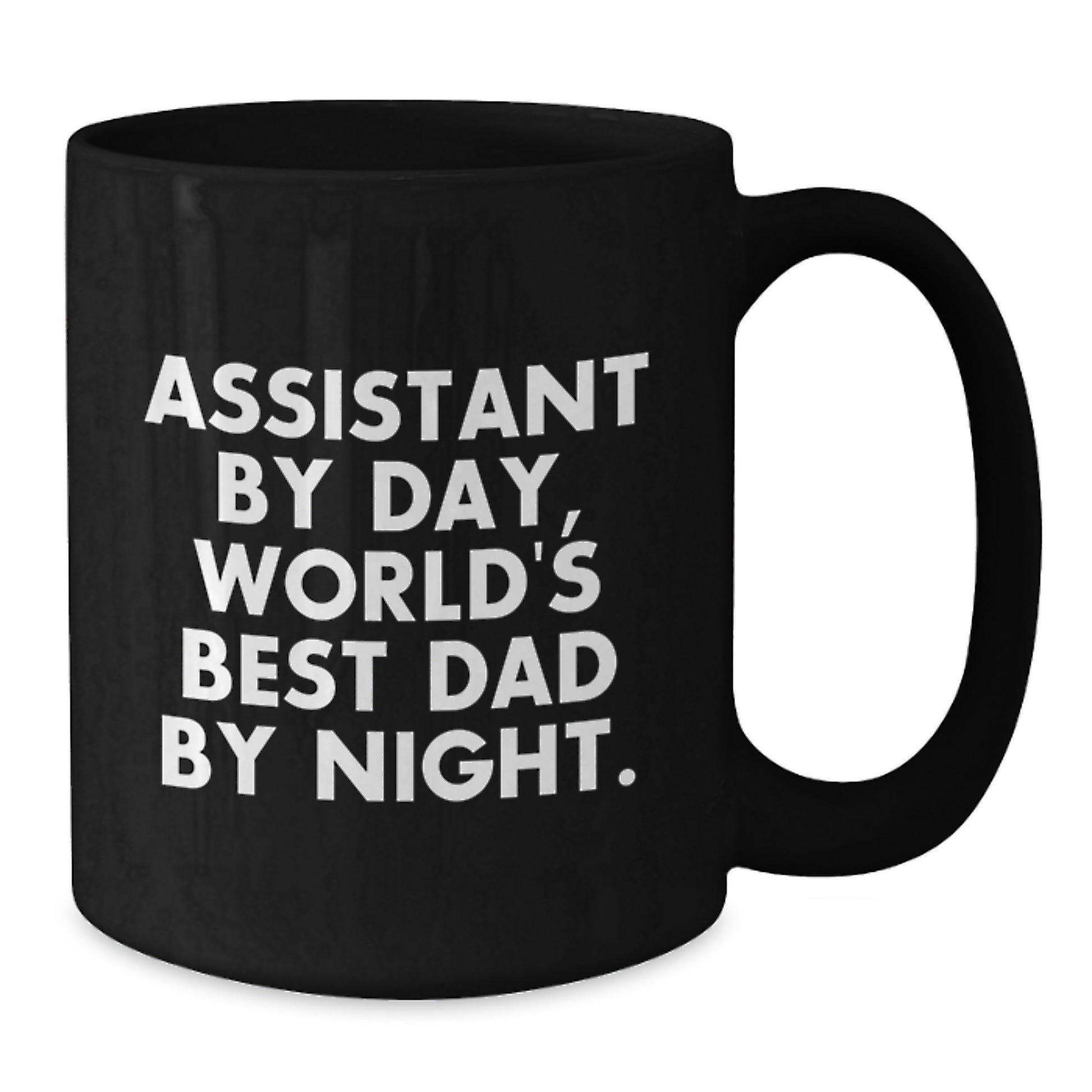 Playful Assistant Black Coffee Mug Novelty for Friends Birthday Gift - Additional