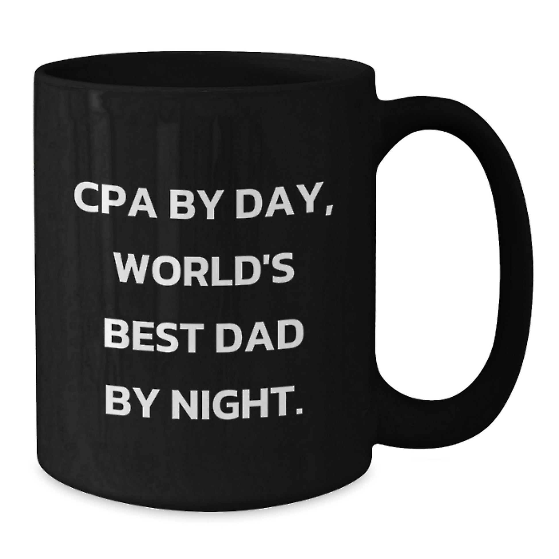 For Him Keepsake Coffee Mug Gift – Cpa By Day, Best Dad By Night - Additional