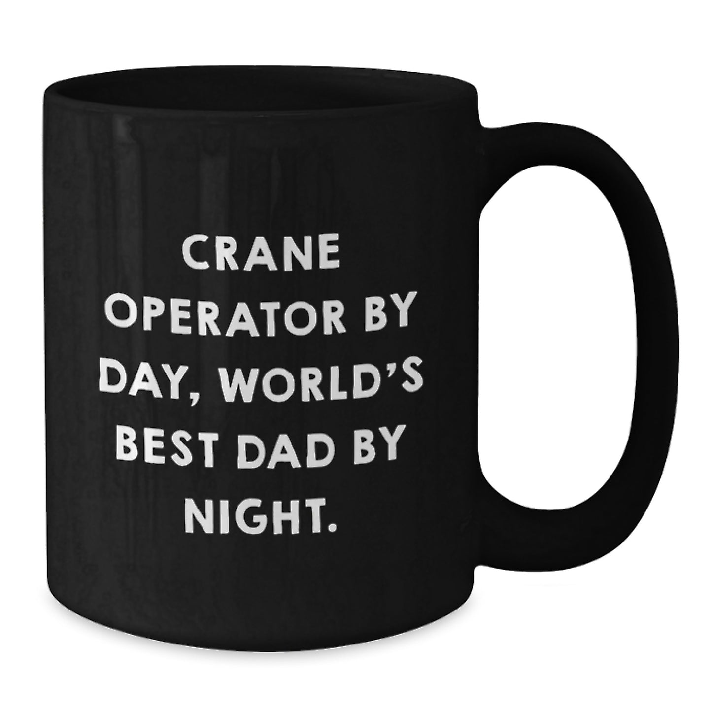 Crane Operator Keepsake Mug for Him Birthday Gift Ceramic 11oz - Additional