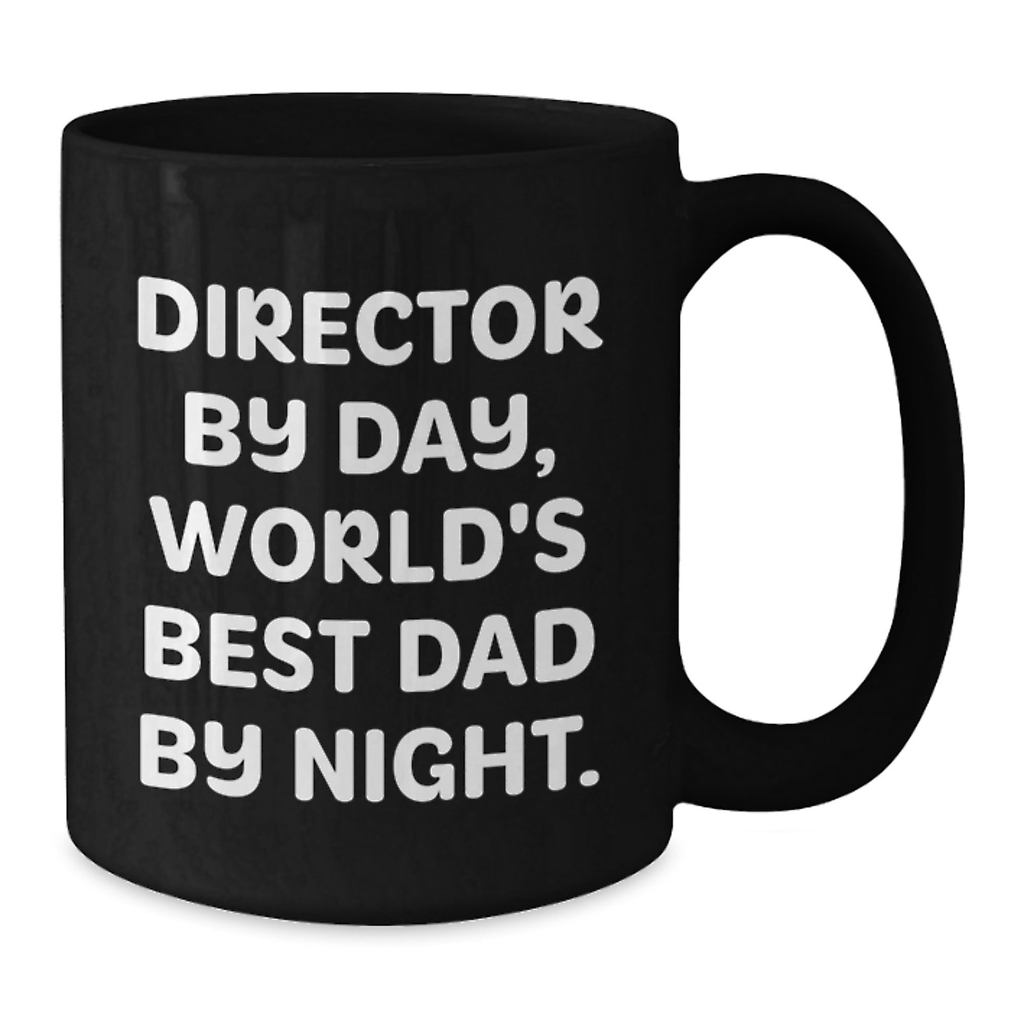 Director Keepsake Mug for Him Gift – Director By Day World's Best Dad - Additional