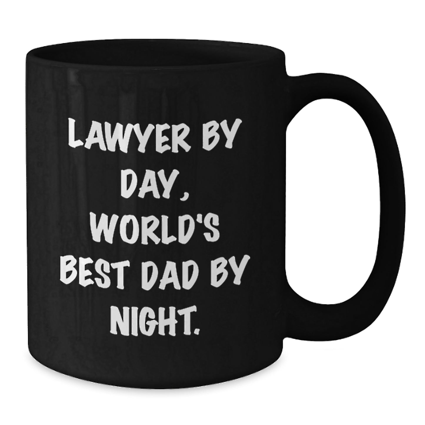 Lawyer Keepsake Mug for Him Birthday Gift – 11oz Black Premium Ceramic - Additional