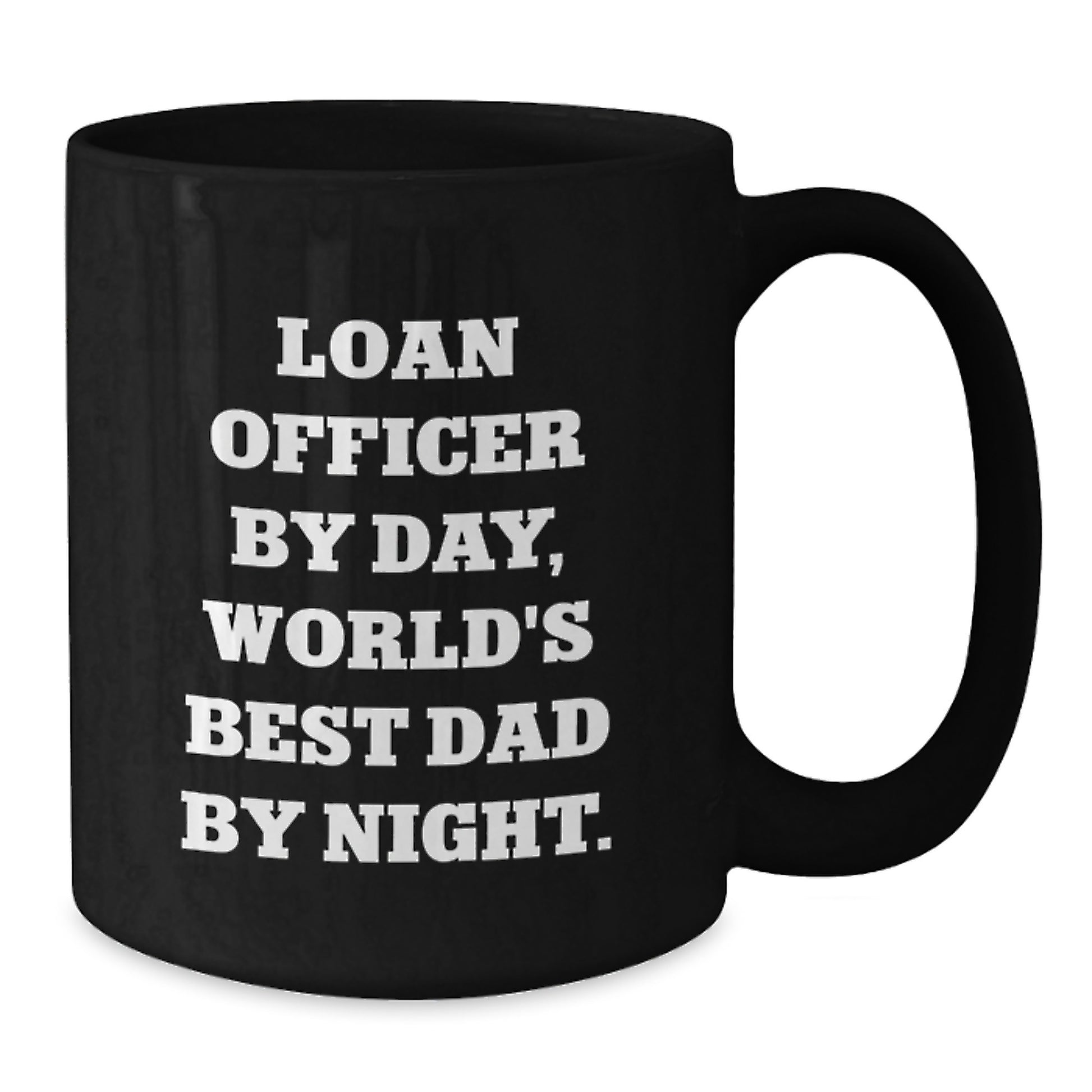 Loan Officer Keepsake Mug for Him – Black Ceramic Birthday Gift - Additional