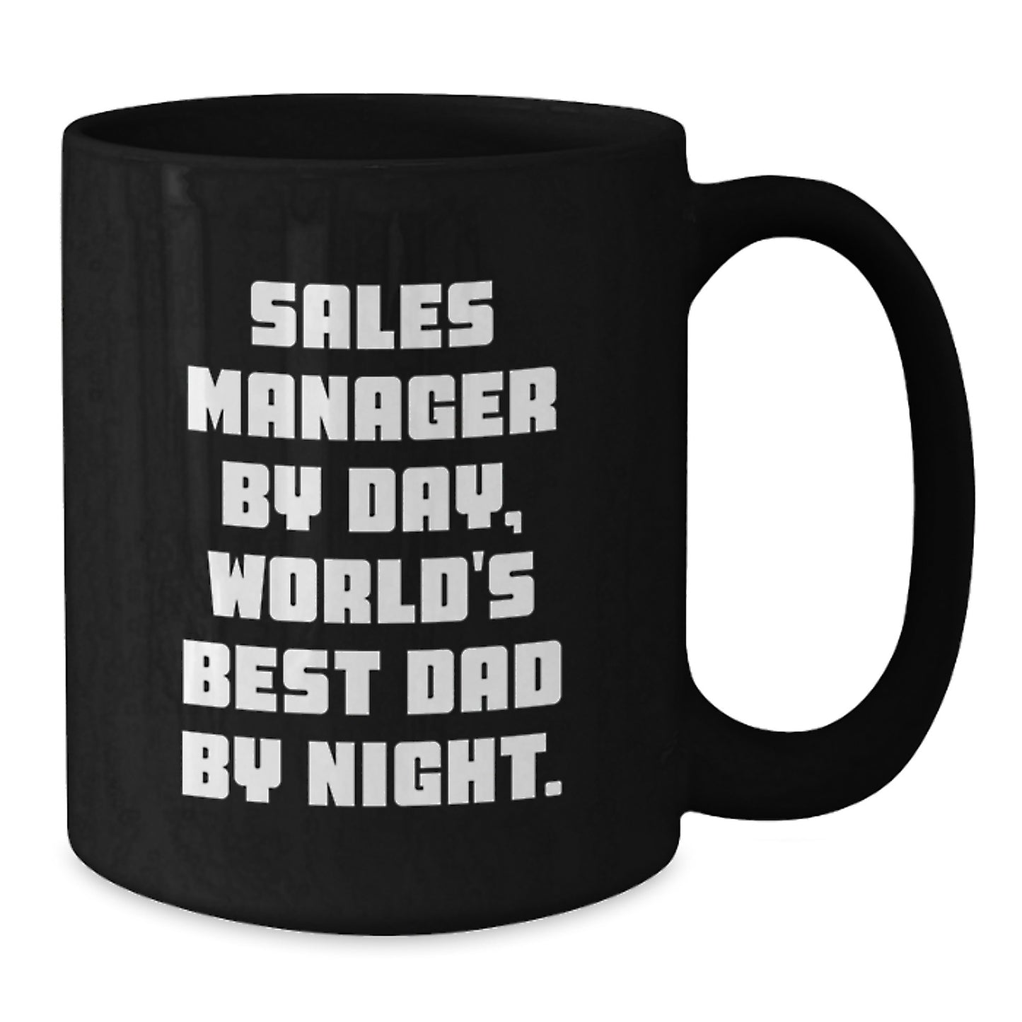 Novelty Humorous Sales Manager Mug for Friends Birthday Gift - Additional