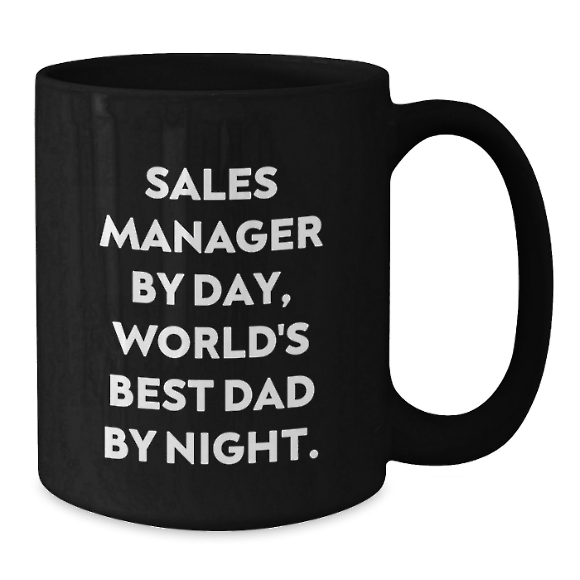Sales Manager Keepsake Mug for Him Birthday Gift Black Coffee Mug 11oz - Additional