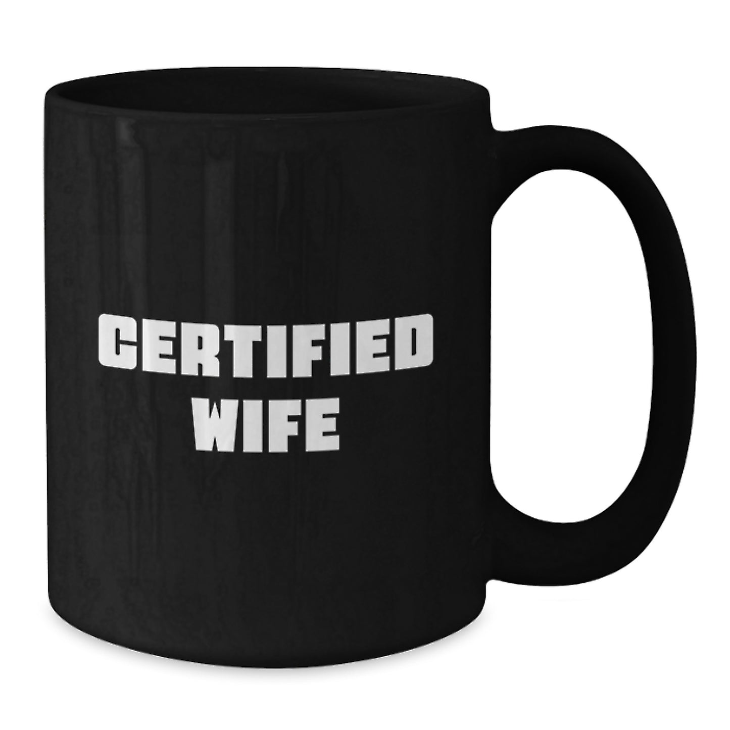 Funny Gifts from Men to Wife - 'I'm Married to Coffee, but You're My Wife, Black Coffee Mug for Birthday Unique Gifts - Additional