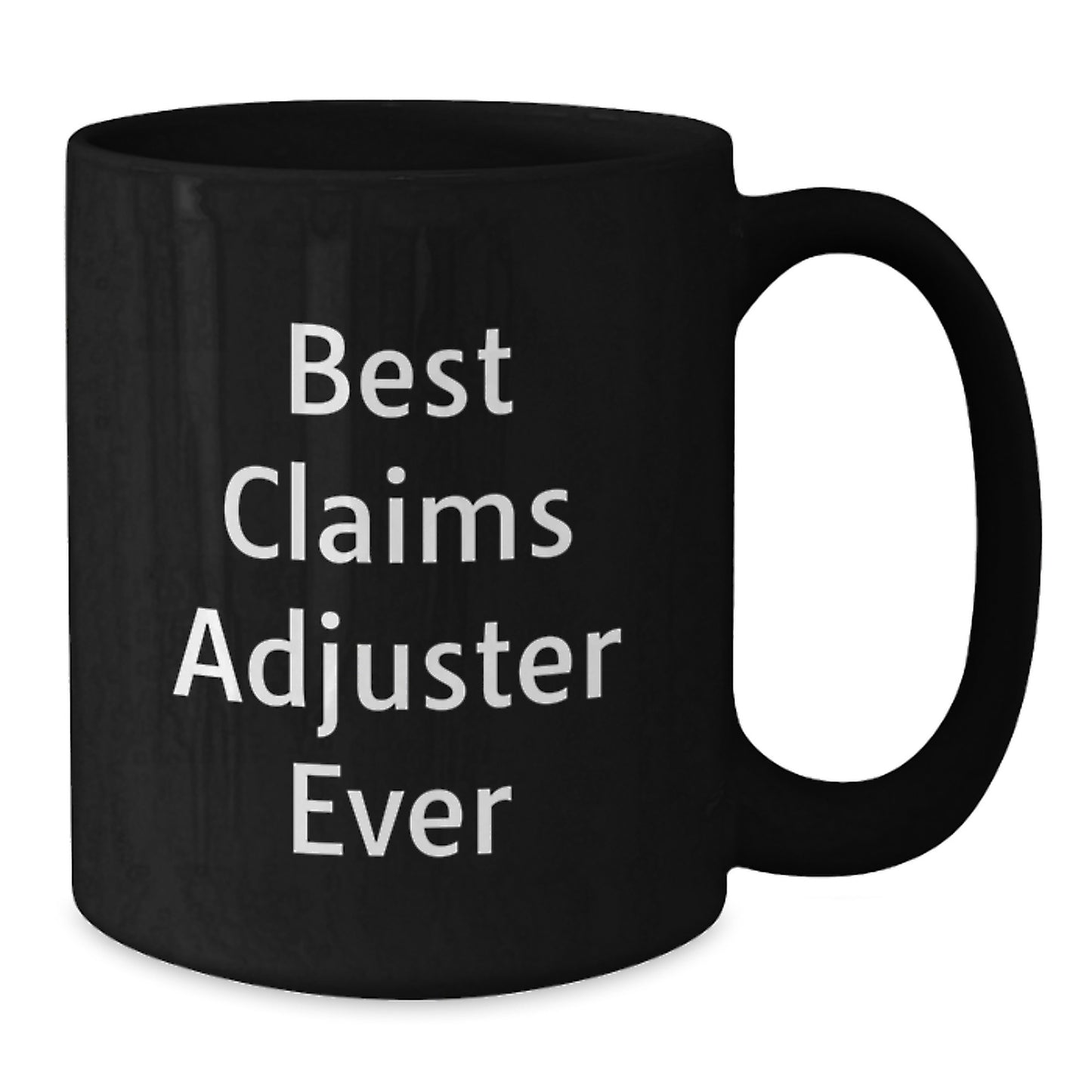 Claims Adjuster Keepsake Black Coffee Mug for Him Birthday Gift - Additional