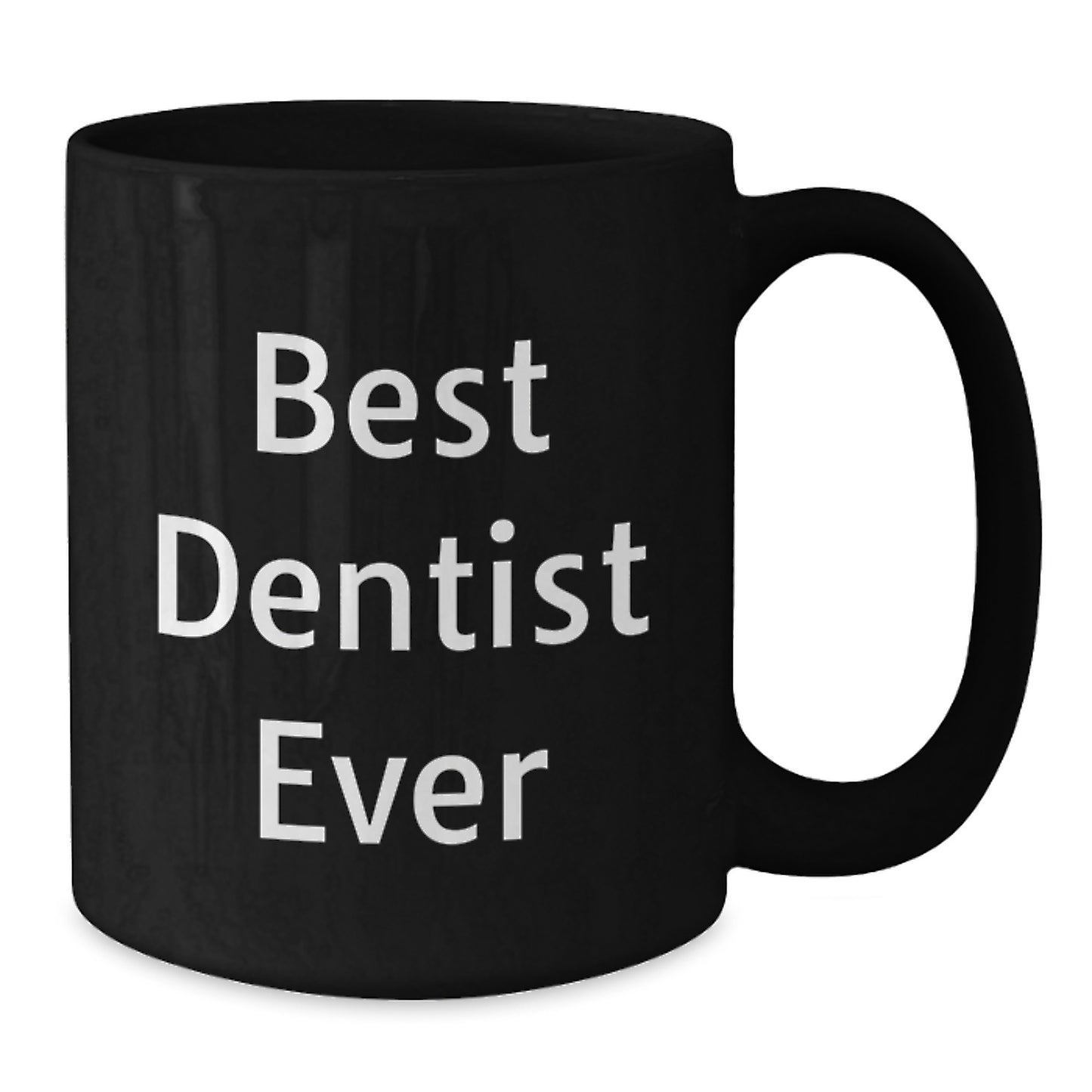 Dentist Keepsake Black Coffee Mug for Him Birthday Gift - Additional
