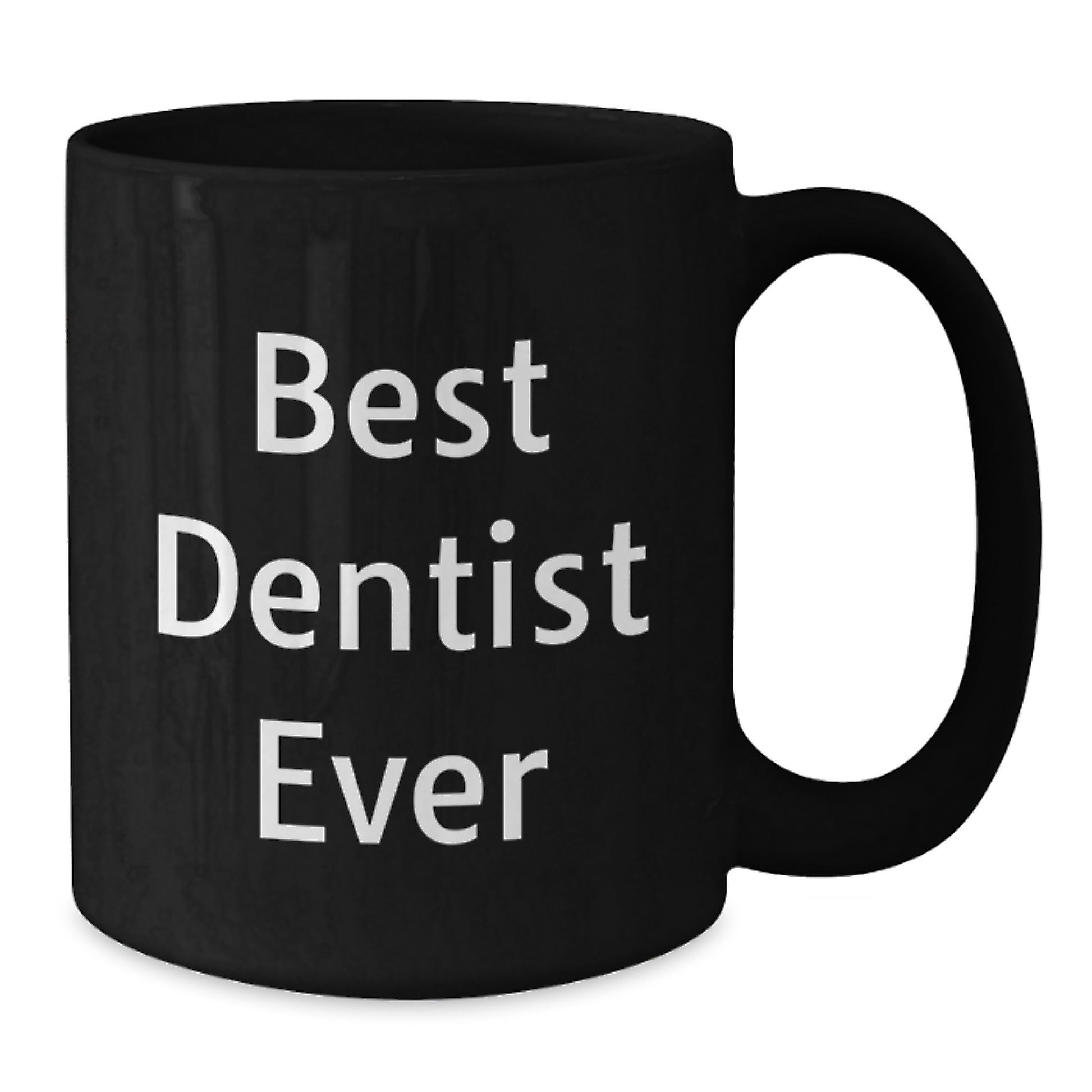 Dentist Keepsake Black Coffee Mug for Him Birthday Gift - Additional