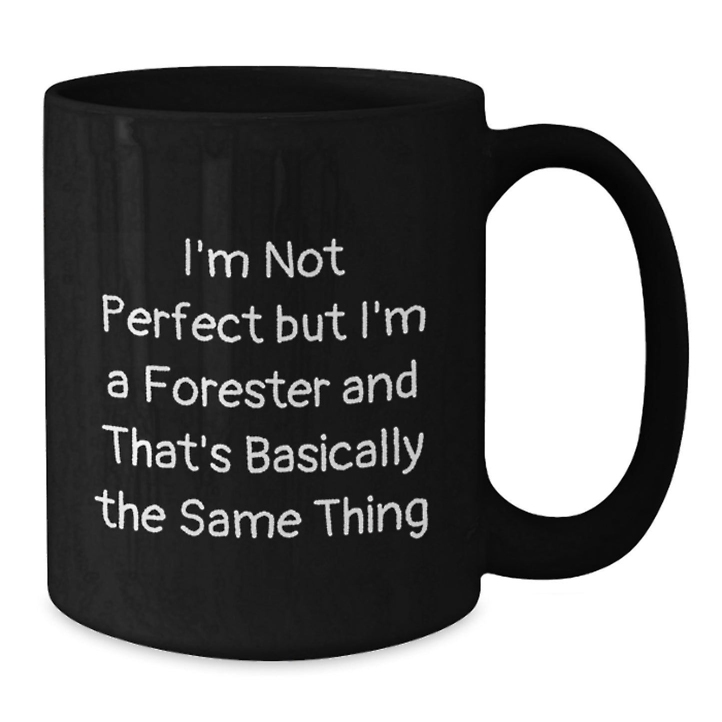 Forester Keepsake Black Coffee Mug for Him Birthday Gift - Additional