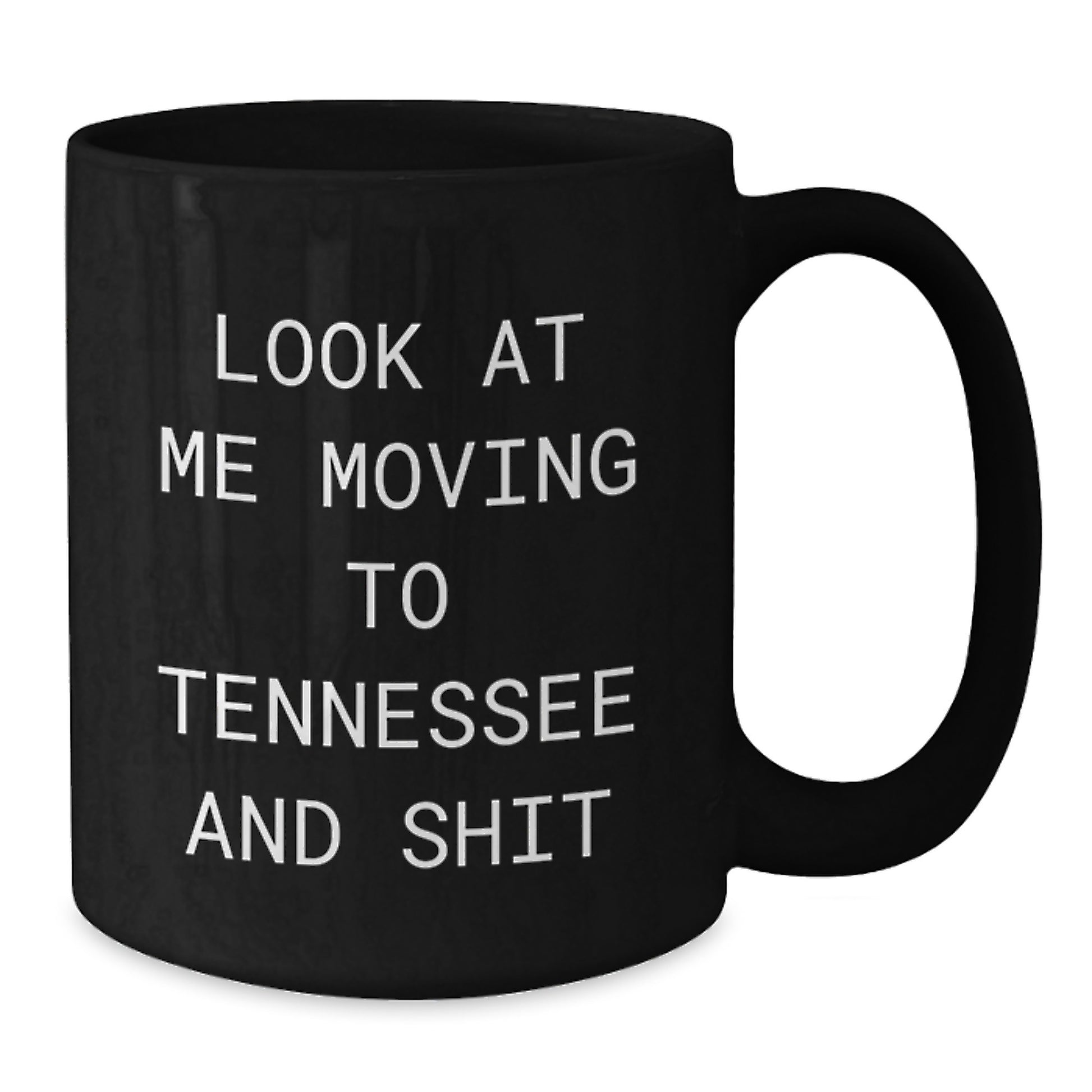 Tennessee Lovers Funny Quote Black Coffee Mug Gifts from Friends for Tennessee Men and Women Birthday Unique - Additional