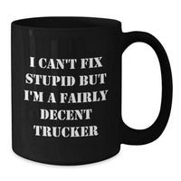 Load image into Gallery viewer, Funny Trucker Coffee Mug Gifts from Friends and Family for Christmas - Additional

