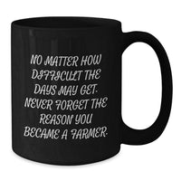 Load image into Gallery viewer, Funny Farmer Coffee Mug Gifts from Men to Farmer, Unique Christmas Unique Gifts for Farmers - Inspiring Quote - 11oz/15oz Ceramic Mug - Additional
